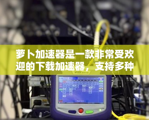 萝卜加速器是一款非常受欢迎的下载加速器,支持多种格式和资源类型。如果你正在寻找一个免费的加速工具,以下是一些推荐 萝卜加速器是一款非常受欢迎的下载加速器,支持多种格式和资源类型。如果你正在寻找一个免费的加速工具,以下是一些推荐
