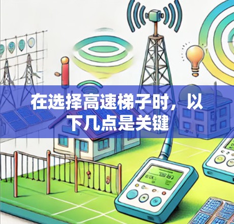 在选择高速梯子时,以下几点是关键 在选择高速梯子时,以下几点是关键