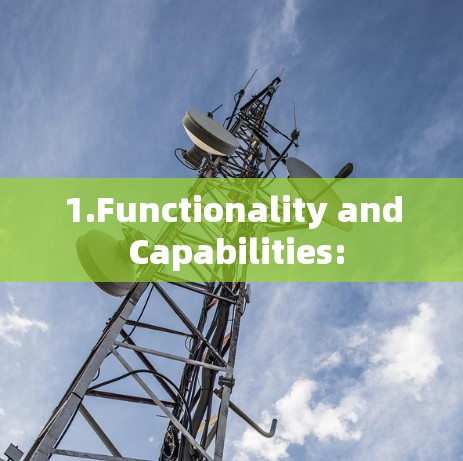 1.Functionality and Capabilities: