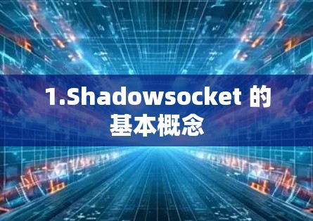1.Shadowsocket 的基本概念