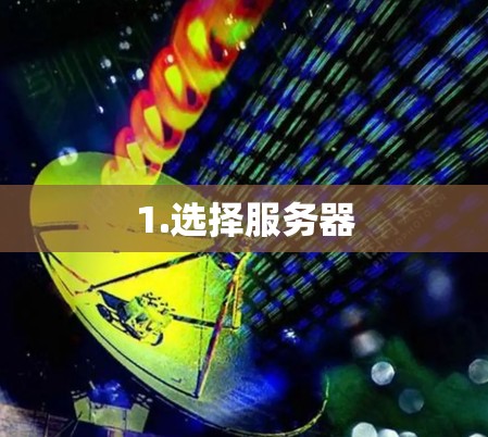 1.选择服务器 1.选择服务器