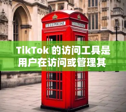 TikTok 的访问工具是用户在访问或管理其 TikTok 平台账户时常用的工具。以下是对这些访问工具的详细说明